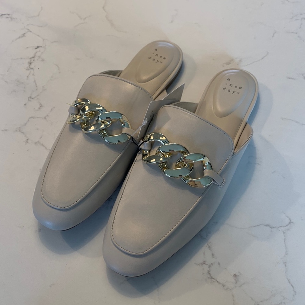 Cream Mules